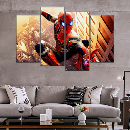 Marvel Wall Art - MCU5018 - Iron-Spider - Spider-Man in Avengers Infinity War - Marvel Cinematic Universe Poster - Marvel Cinematic Universe Canvas