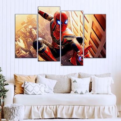 Marvel Wall Art - MCU5018 - Iron-Spider - Spider-Man in Avengers Infinity War - Marvel Cinematic Universe Poster - Marvel Cinematic Universe Canvas