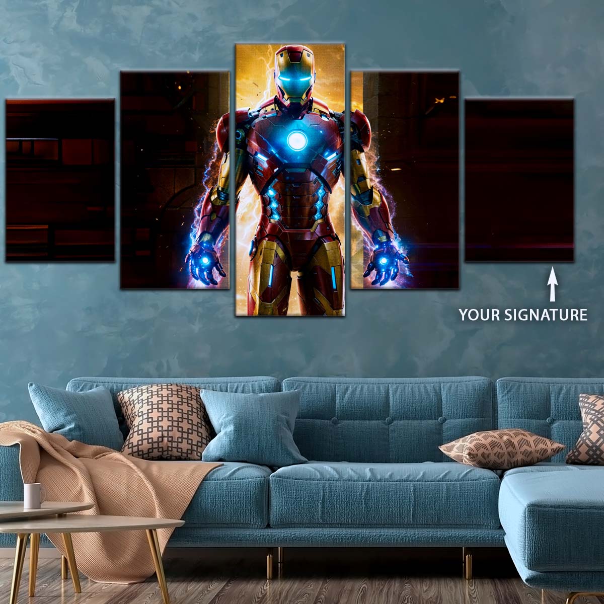 Marvel Wall Art - MCU5021 - Iron Man - Marvel Cinematic Universe Poster - Marvel Cinematic Universe Canvas