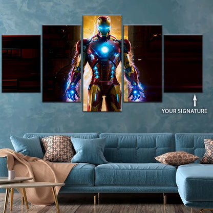 Marvel Wall Art - MCU5021 - Iron Man - Marvel Cinematic Universe Poster - Marvel Cinematic Universe Canvas