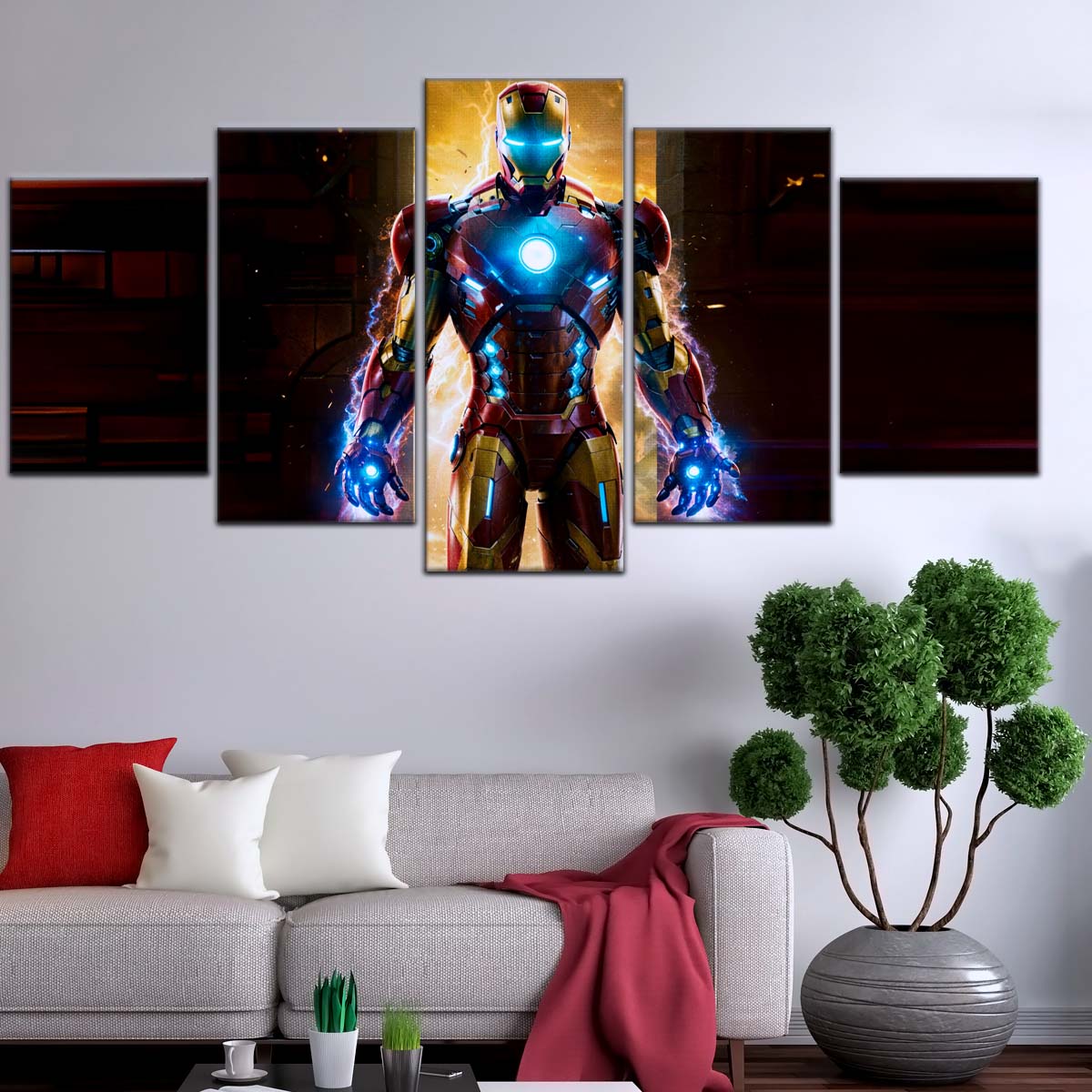 Marvel Wall Art - MCU5021 - Iron Man - Marvel Cinematic Universe Poster - Marvel Cinematic Universe Canvas