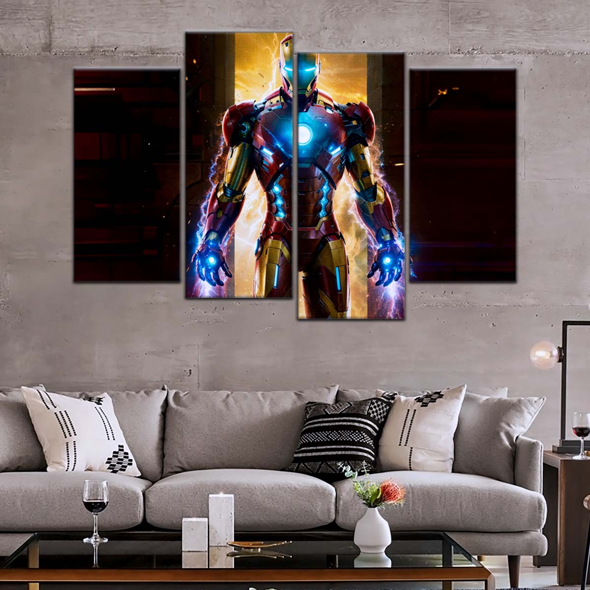Marvel Wall Art - MCU5021 - Iron Man - Marvel Cinematic Universe Poster - Marvel Cinematic Universe Canvas
