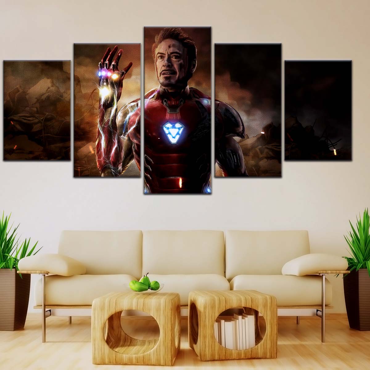 Marvel Wall Art - MCU5022 - Iron Man - Tony Stark - Avengers EndGame - Marvel Cinematic Universe Poster - Marvel Cinematic Universe Canvas
