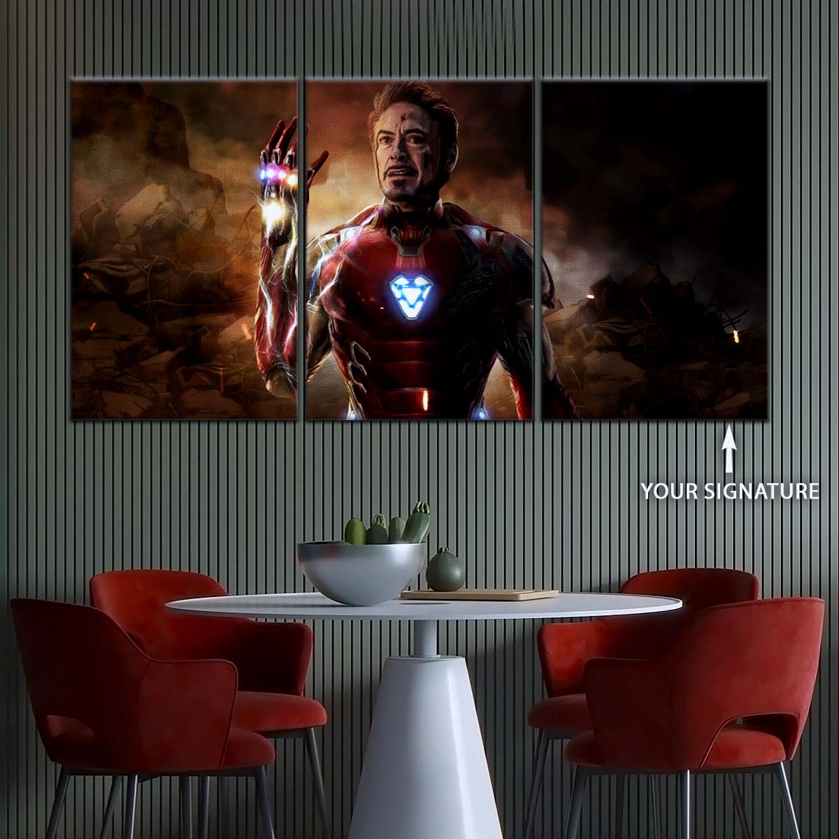 Marvel Wall Art - MCU5022 - Iron Man - Tony Stark - Avengers EndGame - Marvel Cinematic Universe Poster - Marvel Cinematic Universe Canvas