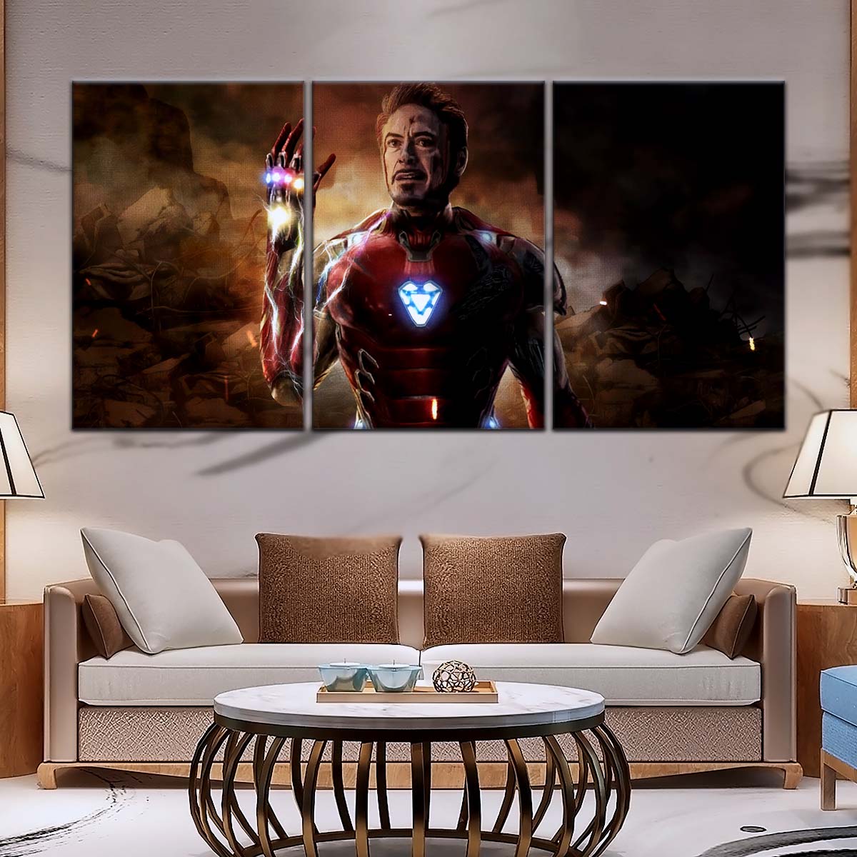 Marvel Wall Art - MCU5022 - Iron Man - Tony Stark - Avengers EndGame - Marvel Cinematic Universe Poster - Marvel Cinematic Universe Canvas