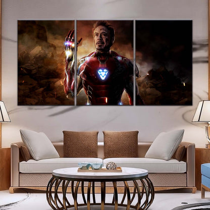 Marvel Wall Art - MCU5022 - Iron Man - Tony Stark - Avengers EndGame - Marvel Cinematic Universe Poster - Marvel Cinematic Universe Canvas
