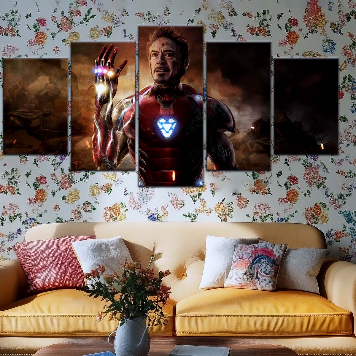 Marvel Wall Art - MCU5022 - Iron Man - Tony Stark - Avengers EndGame - Marvel Cinematic Universe Poster - Marvel Cinematic Universe Canvas