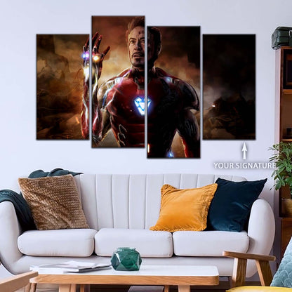 Marvel Wall Art - MCU5022 - Iron Man - Tony Stark - Avengers EndGame - Marvel Cinematic Universe Poster - Marvel Cinematic Universe Canvas