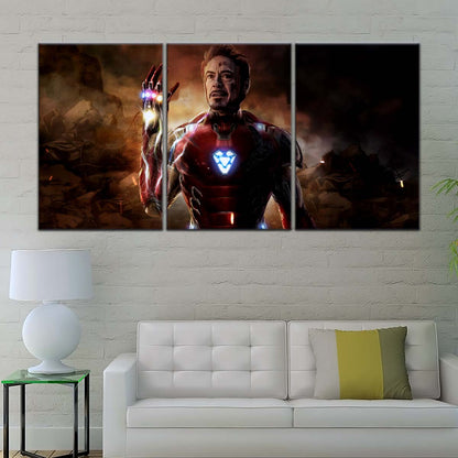Marvel Wall Art - MCU5022 - Iron Man - Tony Stark - Avengers EndGame - Marvel Cinematic Universe Poster - Marvel Cinematic Universe Canvas