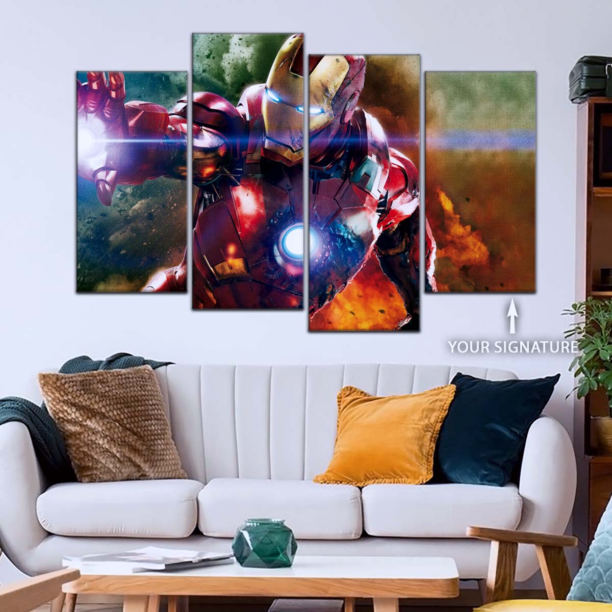 Marvel Wall Art - MCU5023 - Iron Man - Avengers - Marvel Cinematic Universe Poster - Marvel Cinematic Universe Canvas