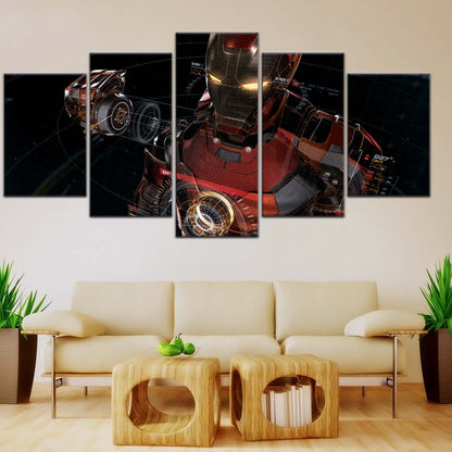 Marvel Wall Art - MCU5024 - Iron Man - Marvel Cinematic Universe Poster - Marvel Cinematic Universe Canvas