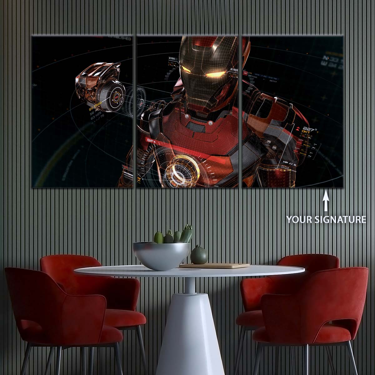 Marvel Wall Art - MCU5024 - Iron Man - Marvel Cinematic Universe Poster - Marvel Cinematic Universe Canvas