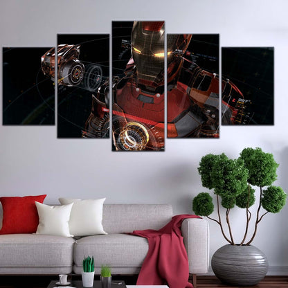 Marvel Wall Art - MCU5024 - Iron Man - Marvel Cinematic Universe Poster - Marvel Cinematic Universe Canvas