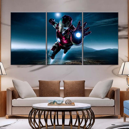 Marvel Wall Art - MCU5025 - Iron Man - Avengers Age of Ultron Epic Flight - Marvel Cinematic Universe Poster - Marvel Cinematic Universe Canvas