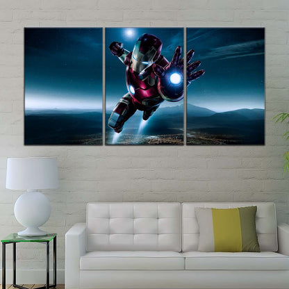 Marvel Wall Art - MCU5025 - Iron Man - Avengers Age of Ultron Epic Flight - Marvel Cinematic Universe Poster - Marvel Cinematic Universe Canvas