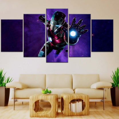 Marvel Wall Art - MCU5027 - Iron Man - Futuristic Hero in Action - Marvel Cinematic Universe Poster - Marvel Cinematic Universe Canvas