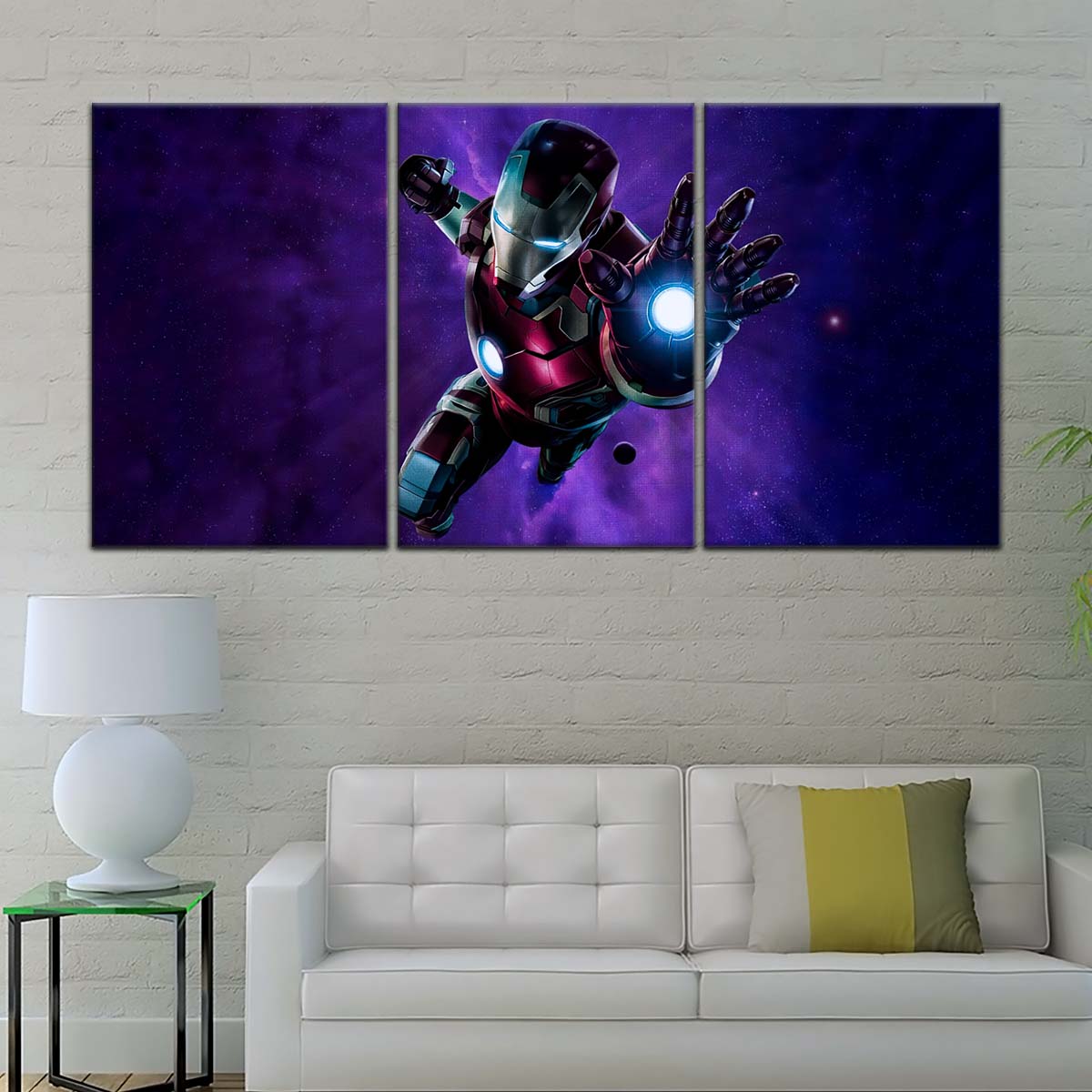 Marvel Wall Art - MCU5027 - Iron Man - Futuristic Hero in Action - Marvel Cinematic Universe Poster - Marvel Cinematic Universe Canvas