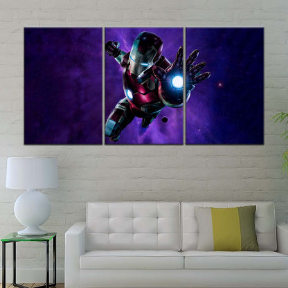 Marvel Wall Art - MCU5027 - Iron Man - Futuristic Hero in Action - Marvel Cinematic Universe Poster - Marvel Cinematic Universe Canvas