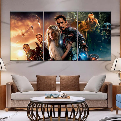 Marvel Wall Art - MCU5030 - Iron Man - Tony Stark & Pepper Potts - Marvel Cinematic Universe Poster - Marvel Cinematic Universe Canvas