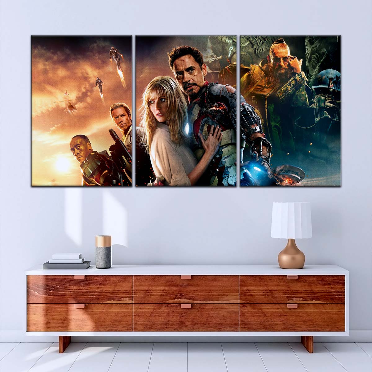 Marvel Wall Art - MCU5030 - Iron Man - Tony Stark & Pepper Potts - Marvel Cinematic Universe Poster - Marvel Cinematic Universe Canvas