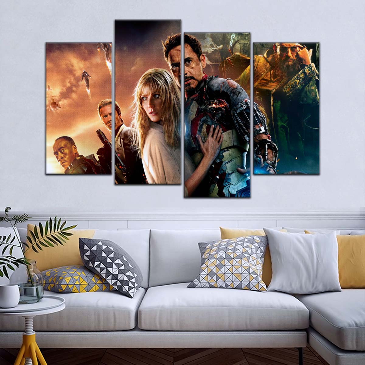 Marvel Wall Art - MCU5030 - Iron Man - Tony Stark & Pepper Potts - Marvel Cinematic Universe Poster - Marvel Cinematic Universe Canvas
