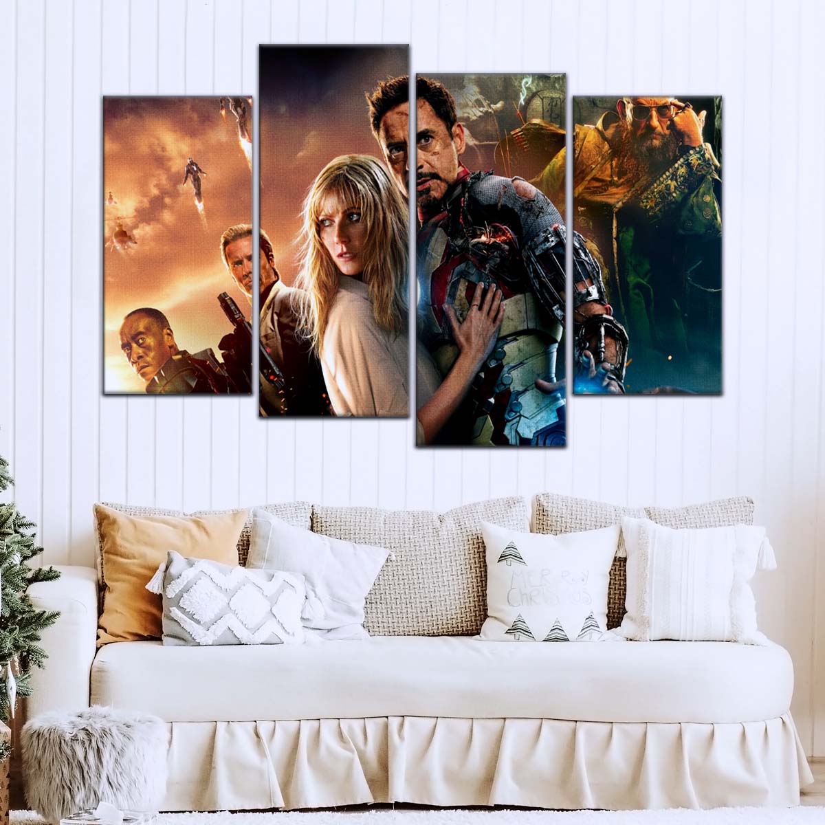 Marvel Wall Art - MCU5030 - Iron Man - Tony Stark & Pepper Potts - Marvel Cinematic Universe Poster - Marvel Cinematic Universe Canvas