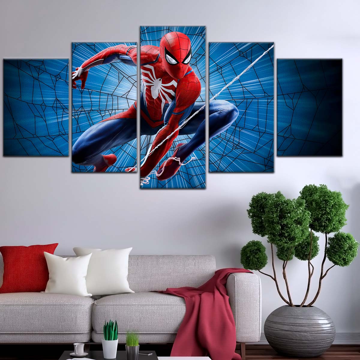 Marvel Wall Art - MCU5032 - Spider-Man - Marvel Cinematic Universe Poster - Marvel Cinematic Universe Canvas