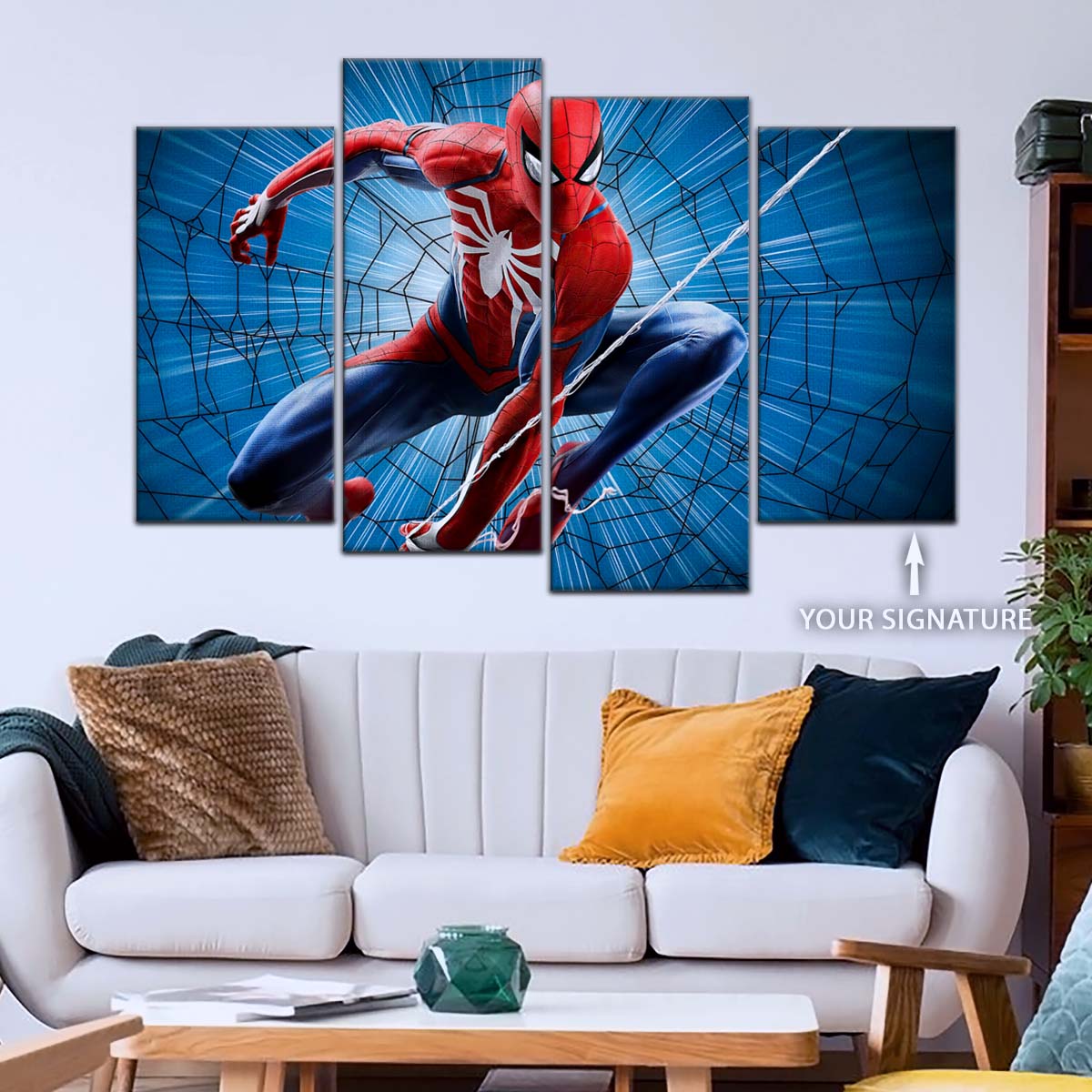 Marvel Wall Art - MCU5032 - Spider-Man - Marvel Cinematic Universe Poster - Marvel Cinematic Universe Canvas