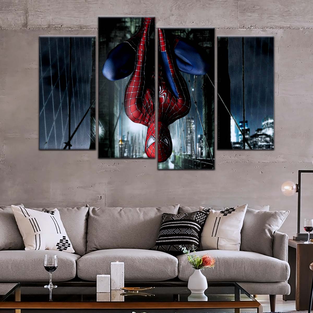 Marvel Wall Art - MCU5033 - Spider-Man - Marvel Cinematic Universe Poster - Marvel Cinematic Universe Canvas