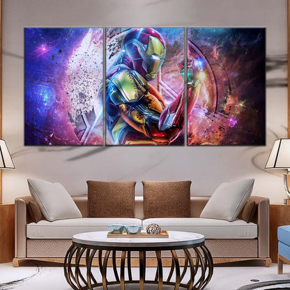 Marvel Wall Art - MCU5037 - Infinity Gauntlet Iron Man - Avengers EndGame - Marvel Cinematic Universe Poster - Marvel Cinematic Universe Canvas