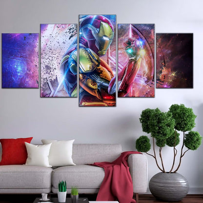Marvel Wall Art - MCU5037 - Infinity Gauntlet Iron Man - Avengers EndGame - Marvel Cinematic Universe Poster - Marvel Cinematic Universe Canvas