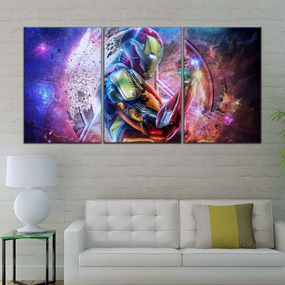 Marvel Wall Art - MCU5037 - Infinity Gauntlet Iron Man - Avengers EndGame - Marvel Cinematic Universe Poster - Marvel Cinematic Universe Canvas