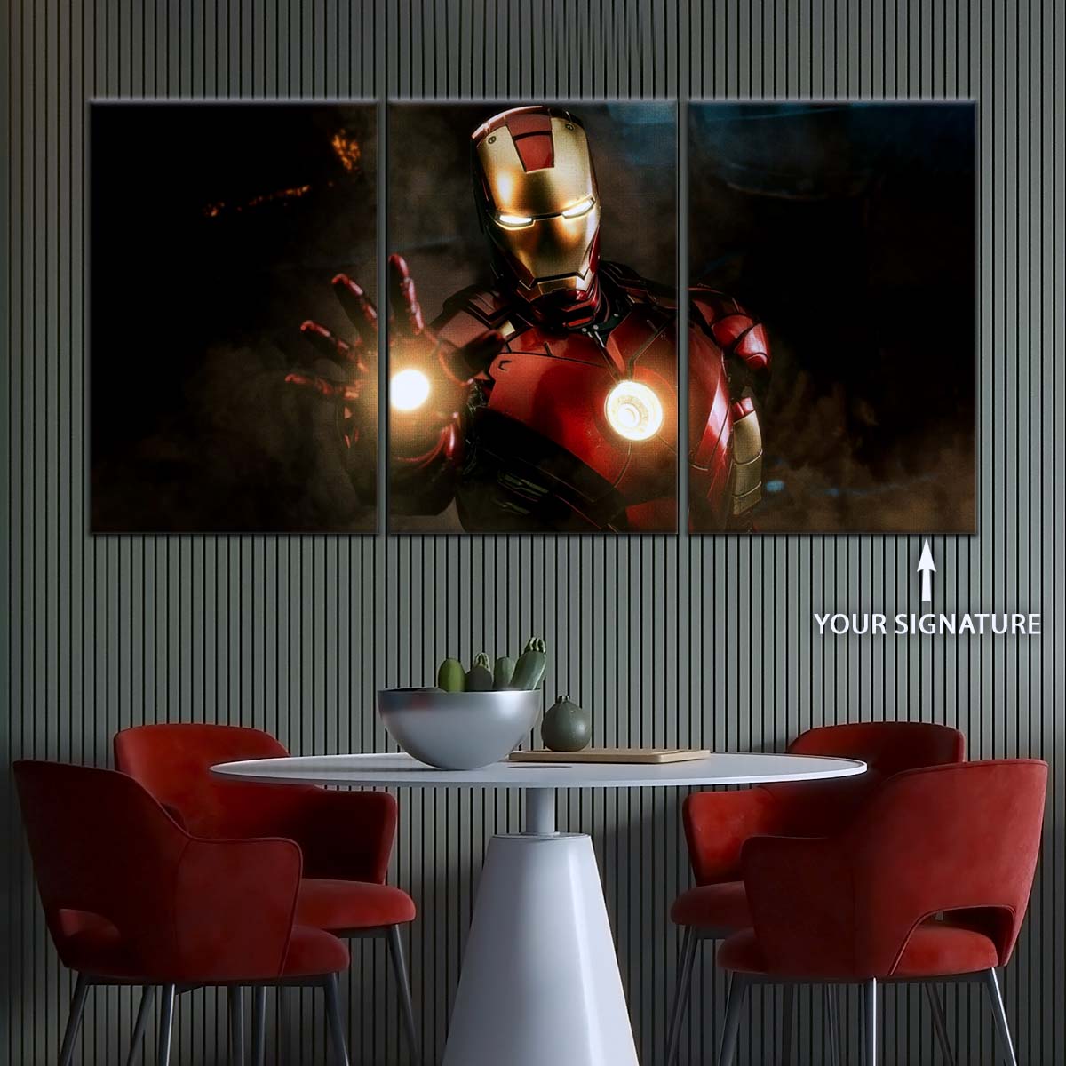 Marvel Wall Art - MCU5038 - Iron Man - Marvel Cinematic Universe Poster - Marvel Cinematic Universe Canvas