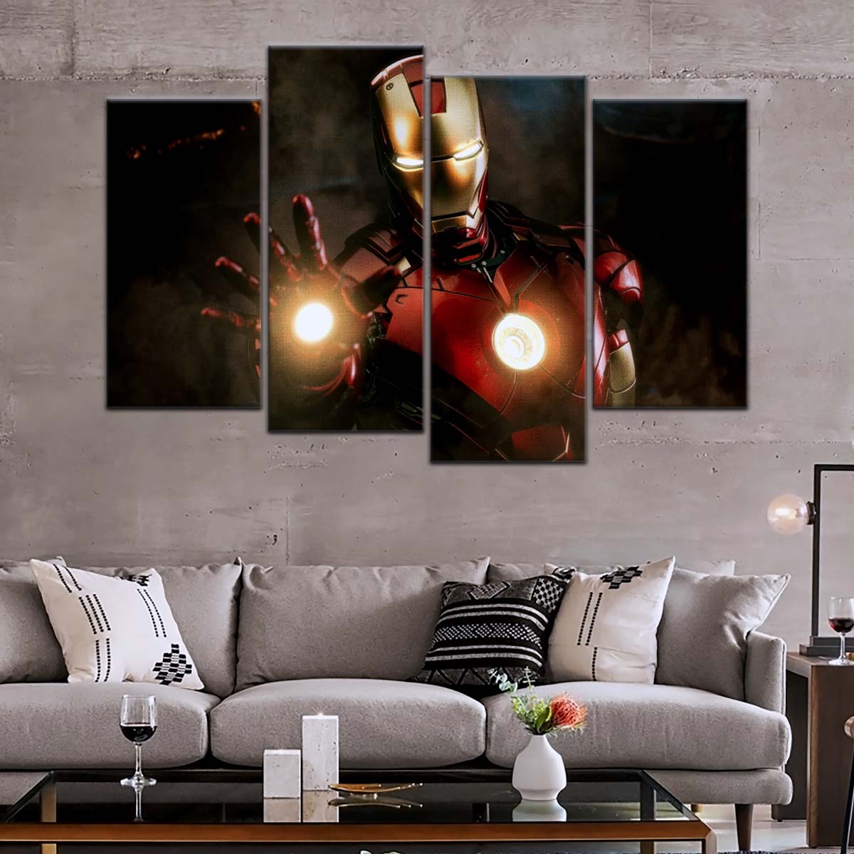 Marvel Wall Art - MCU5038 - Iron Man - Marvel Cinematic Universe Poster - Marvel Cinematic Universe Canvas