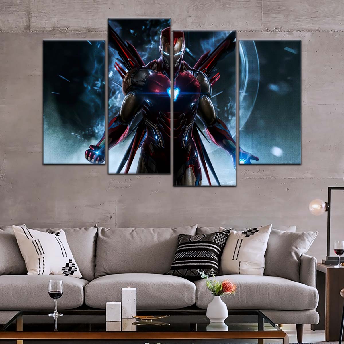 Marvel Wall Art - MCU5040 - Iron Man - Marvel Cinematic Universe Poster - Marvel Cinematic Universe Canvas
