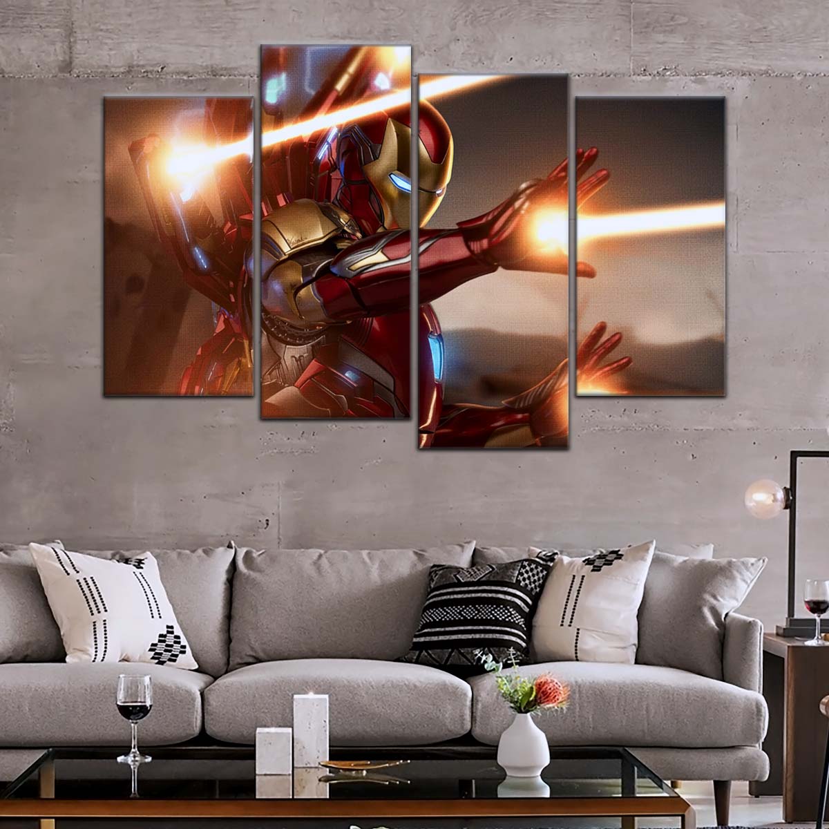 Marvel Wall Art - MCU5041 - Iron Man - Marvel Cinematic Universe Poster - Marvel Cinematic Universe Canvas