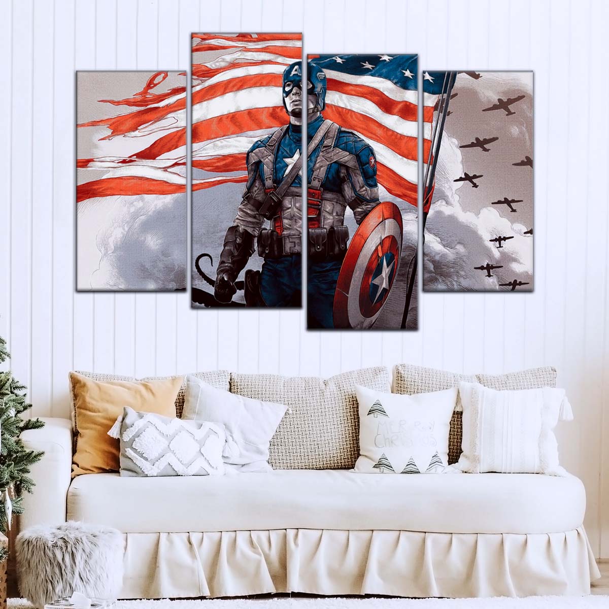 Marvel Wall Art - MCU5042 - Captain America - Marvel Cinematic Universe Poster - Marvel Cinematic Universe Canvas