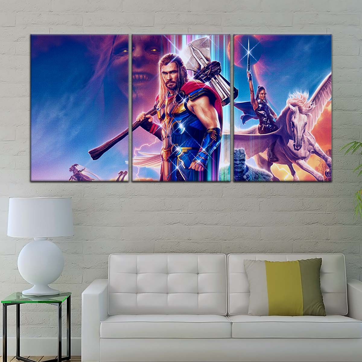 Marvel Wall Art - MCU5044 - Thor - Thor Love And Thunder - Marvel Cinematic Universe Poster - Marvel Cinematic Universe Canvas