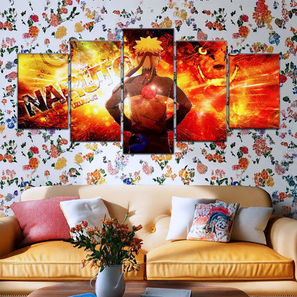 Naruto Canvas Wall Art - NA5004 - Kyubi Power Naruto Uzumaki