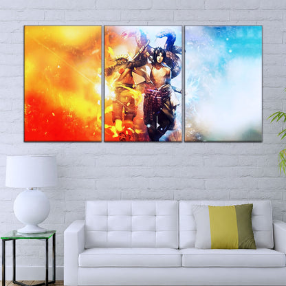 Naruto Canvas Wall Art - NA5008 - Naruto Uzumaki - Sasuke Uchiha