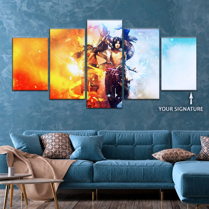 Naruto Canvas Wall Art - NA5008 - Naruto Uzumaki - Sasuke Uchiha