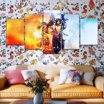 Naruto Canvas Wall Art - NA5008 - Naruto Uzumaki - Sasuke Uchiha