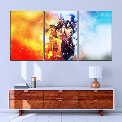 Naruto Canvas Wall Art - NA5008 - Naruto Uzumaki - Sasuke Uchiha
