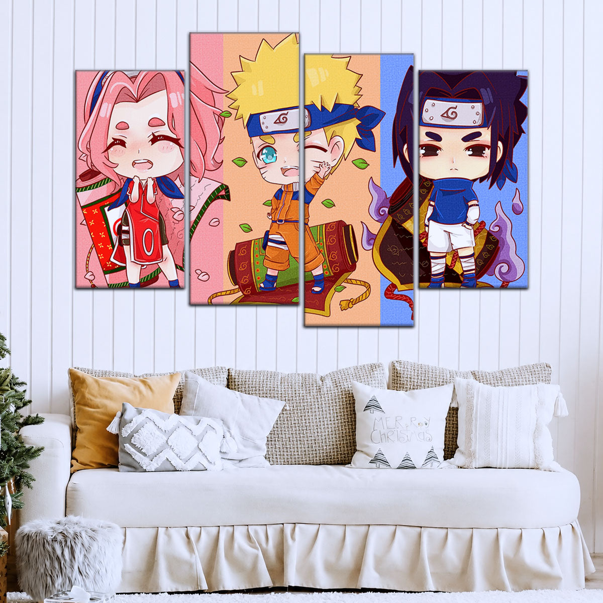 Naruto Canvas Wall Art - NA5016 - Sakura Haruno - Naruto Uzumaki - Sasuke Uchiha