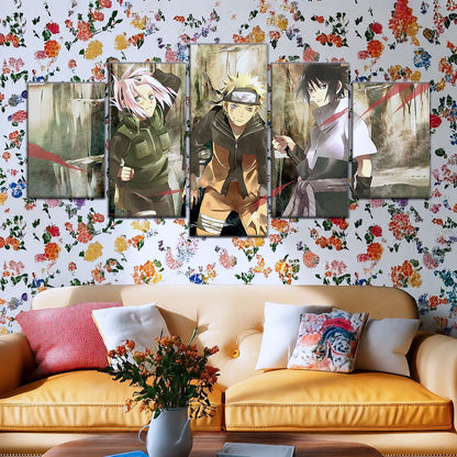 Naruto Canvas Wall Art - NA5017 - Sakura Haruno - Naruto Uzumaki - Sasuke Uchiha
