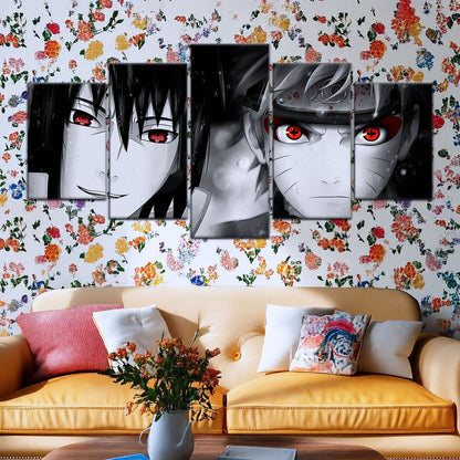 Naruto Canvas Wall Art - NA5019 - Naruto Uzumaki - Sasuke Uchiha