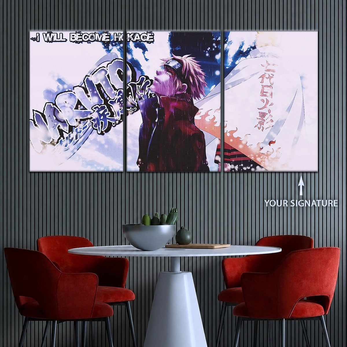 Naruto Canvas Wall Art - NA5037 - Naruto Uzumaki - I Will Become Hokage