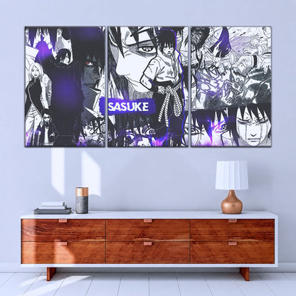 Naruto Canvas Wall Art - NA5045 - Sasuke Uchiha