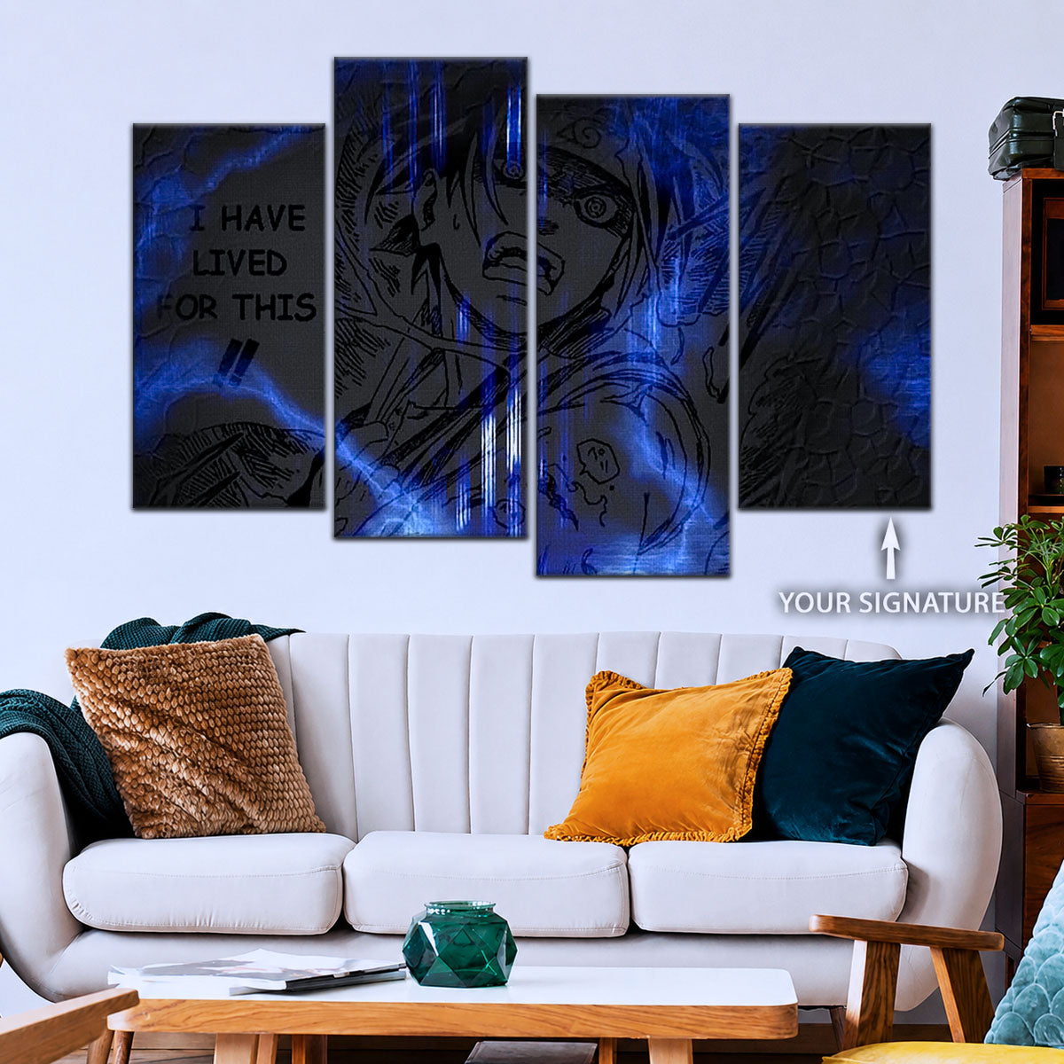 Naruto Canvas Wall Art - NA5046 - Sasuke Uchiha