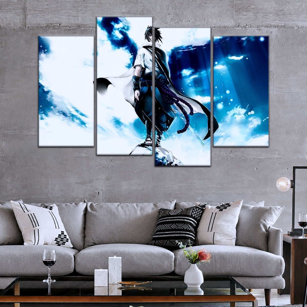 Naruto Canvas Wall Art - NA5048 - Sasuke Uchiha